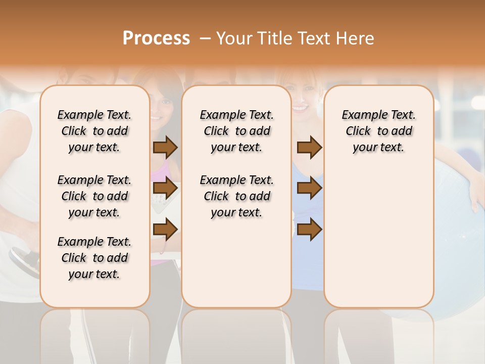 Lifestyle Women Sportswear PowerPoint Template