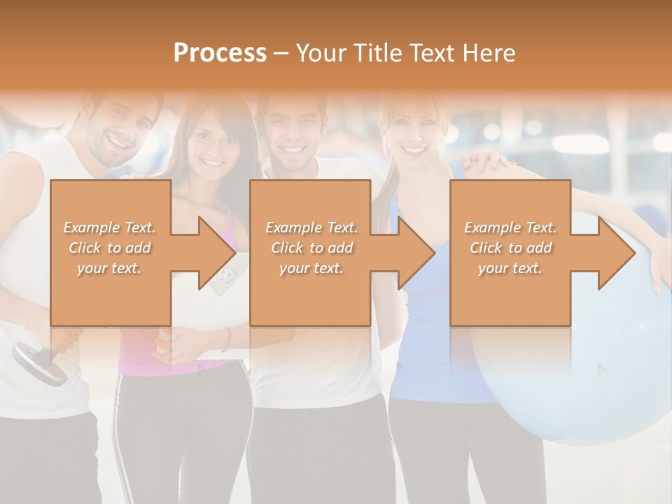 Lifestyle Women Sportswear PowerPoint Template