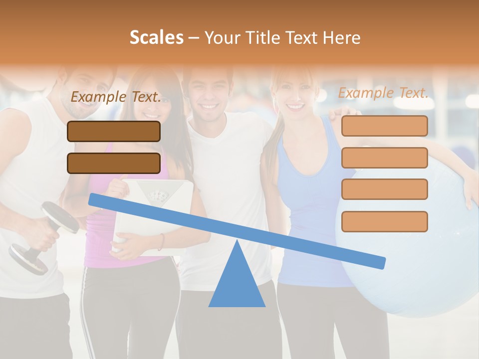 Lifestyle Women Sportswear PowerPoint Template