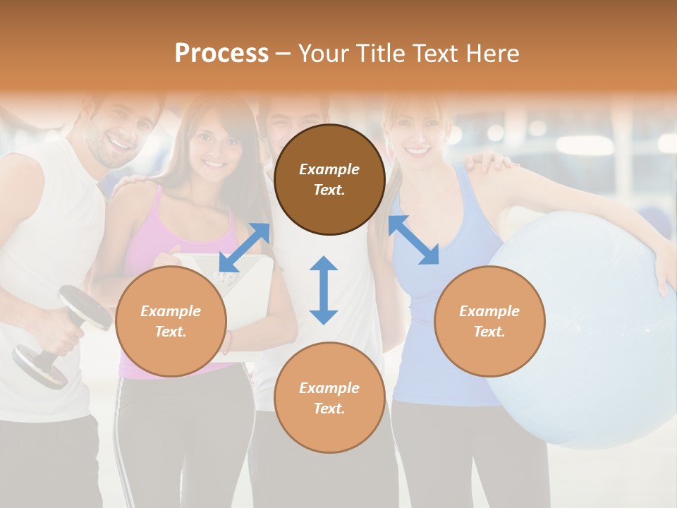 Lifestyle Women Sportswear PowerPoint Template