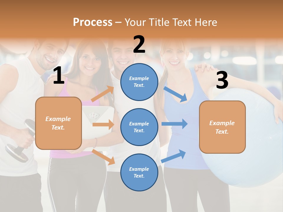 Lifestyle Women Sportswear PowerPoint Template