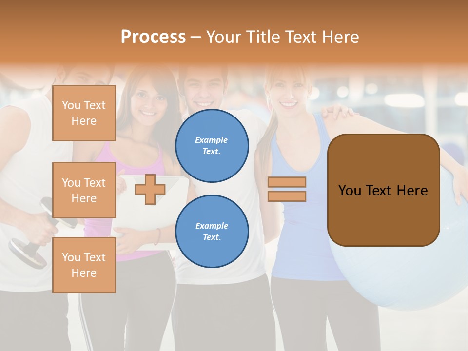 Lifestyle Women Sportswear PowerPoint Template