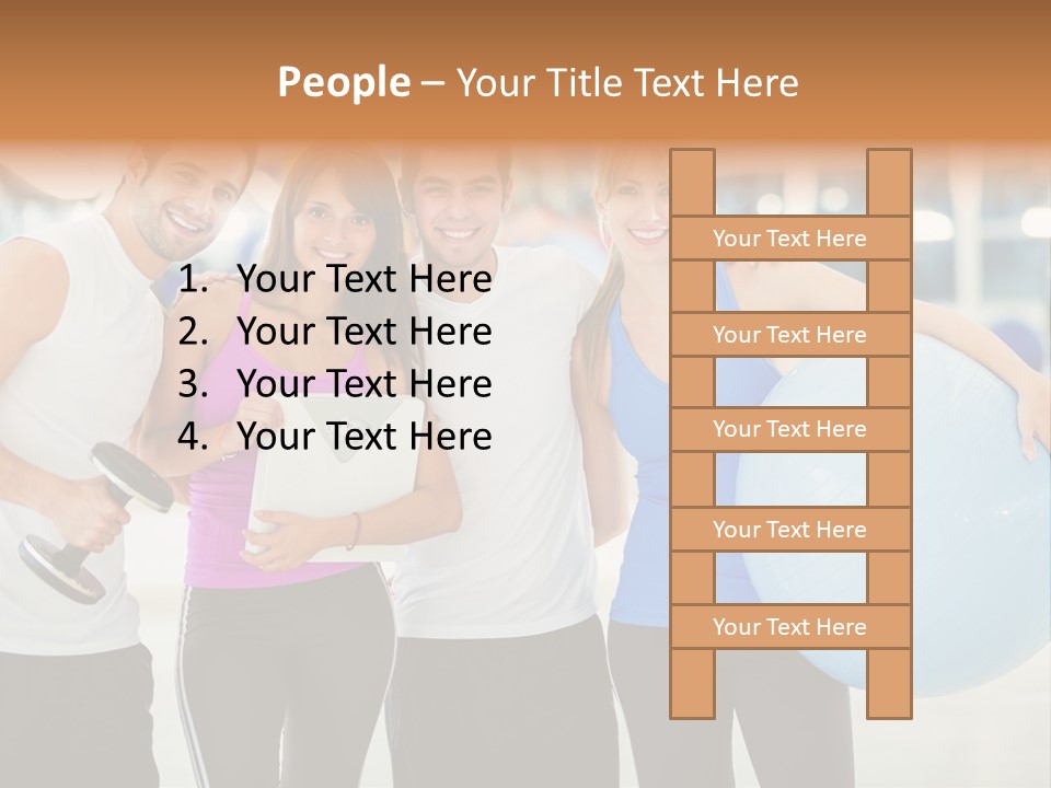 Lifestyle Women Sportswear PowerPoint Template