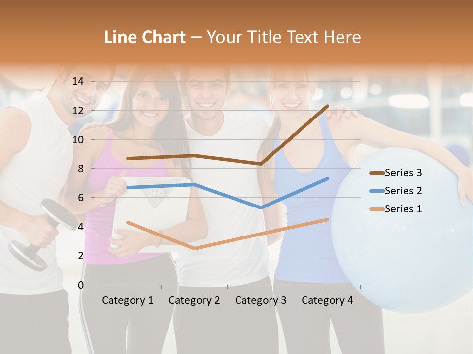 Lifestyle Women Sportswear PowerPoint Template