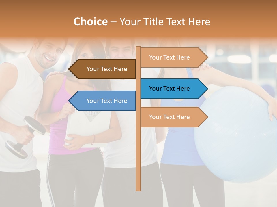 Lifestyle Women Sportswear PowerPoint Template