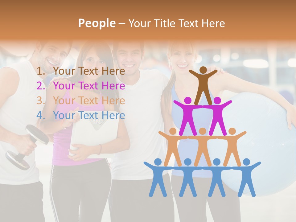 Lifestyle Women Sportswear PowerPoint Template