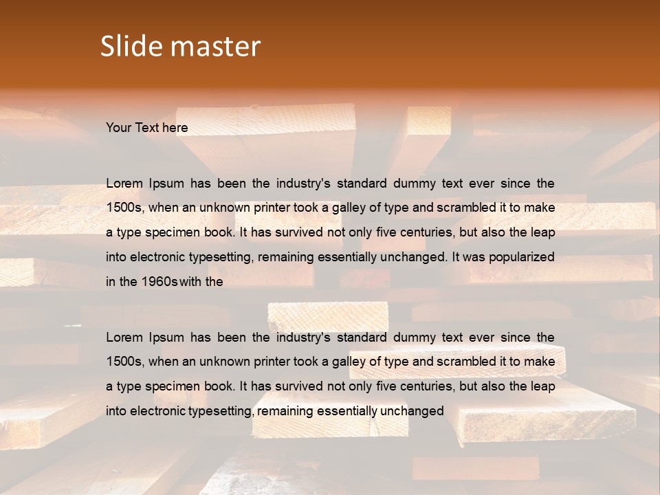 Blue Collar Occupation Goggles PowerPoint Template