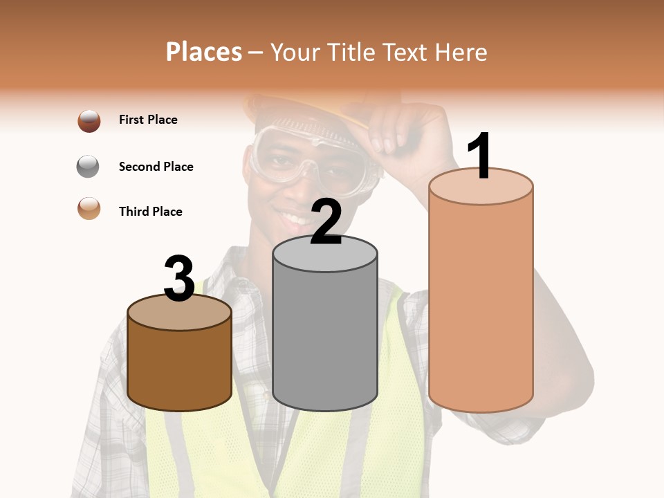 Blue Collar Occupation Goggles PowerPoint Template