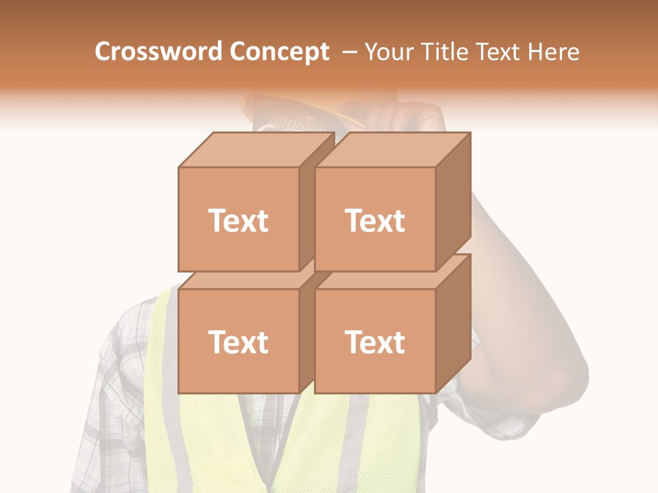 Blue Collar Occupation Goggles PowerPoint Template