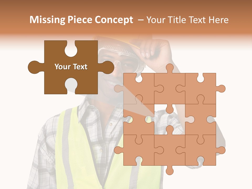 Blue Collar Occupation Goggles PowerPoint Template