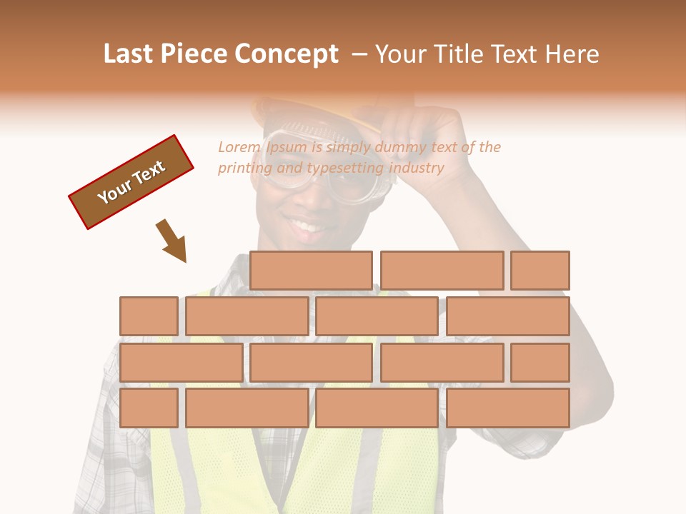 Blue Collar Occupation Goggles PowerPoint Template