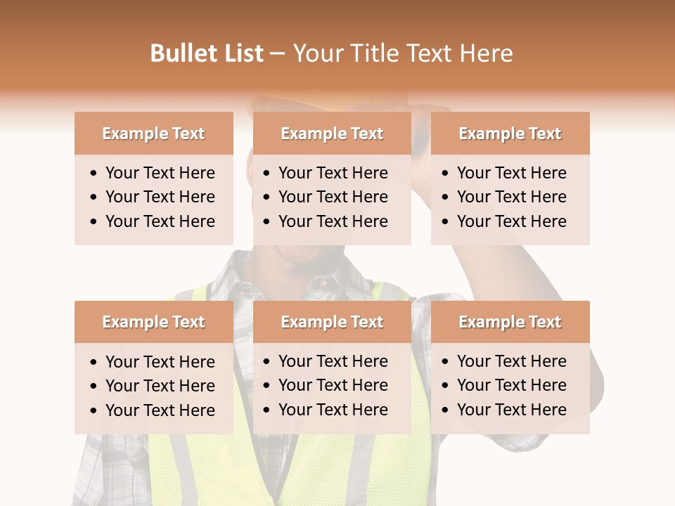 Blue Collar Occupation Goggles PowerPoint Template