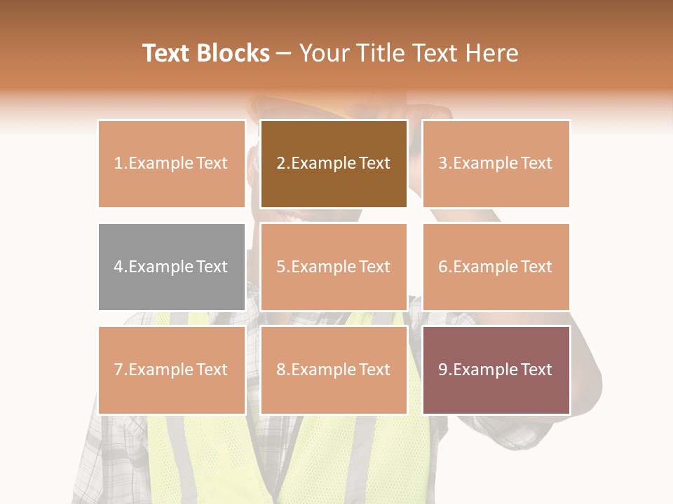 Blue Collar Occupation Goggles PowerPoint Template