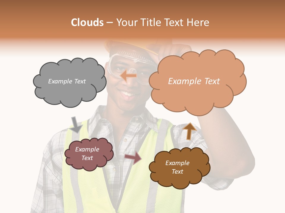 Blue Collar Occupation Goggles PowerPoint Template