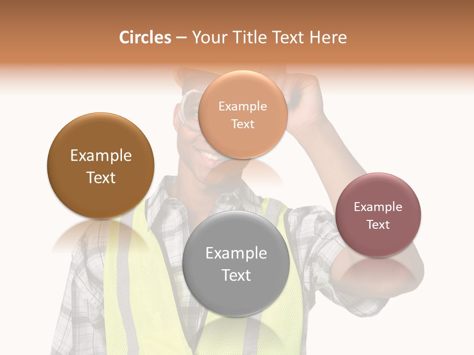 Blue Collar Occupation Goggles PowerPoint Template