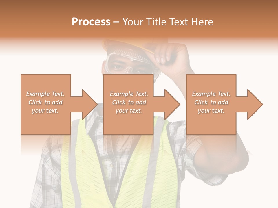 Blue Collar Occupation Goggles PowerPoint Template