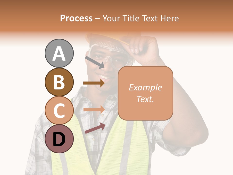 Blue Collar Occupation Goggles PowerPoint Template