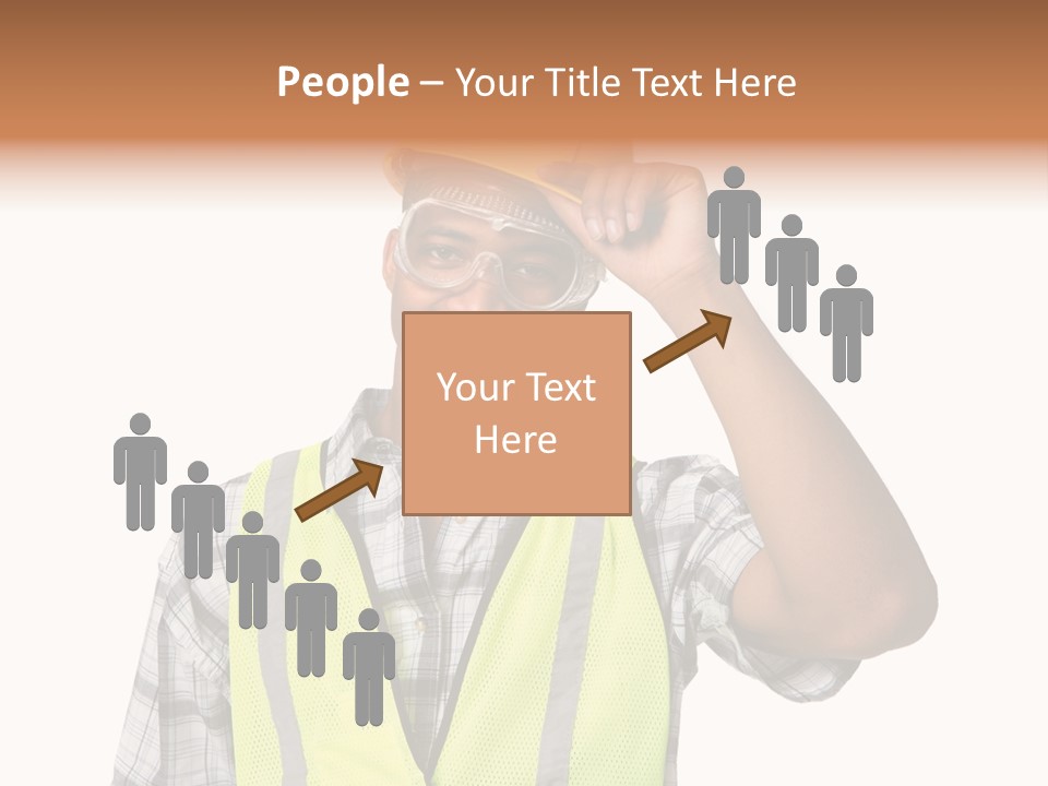 Blue Collar Occupation Goggles PowerPoint Template