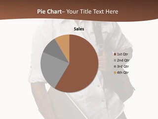 Confident Background Sitting PowerPoint Template