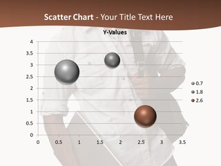 Confident Background Sitting PowerPoint Template