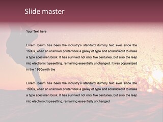 Freestyle Ocean Trick PowerPoint Template