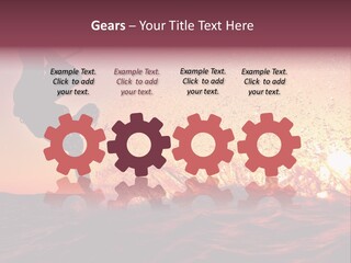 Freestyle Ocean Trick PowerPoint Template