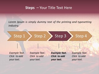 Freestyle Ocean Trick PowerPoint Template