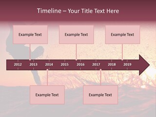 Freestyle Ocean Trick PowerPoint Template