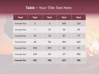 Freestyle Ocean Trick PowerPoint Template