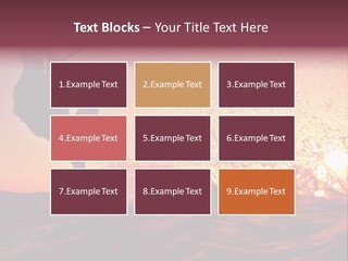 Freestyle Ocean Trick PowerPoint Template