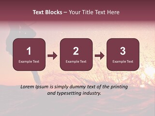 Freestyle Ocean Trick PowerPoint Template