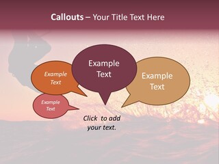 Freestyle Ocean Trick PowerPoint Template