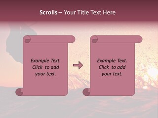 Freestyle Ocean Trick PowerPoint Template