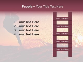 Freestyle Ocean Trick PowerPoint Template