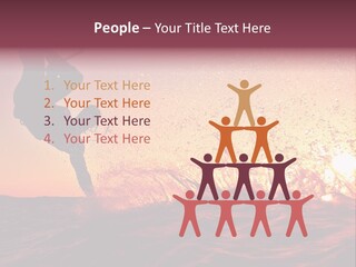 Freestyle Ocean Trick PowerPoint Template