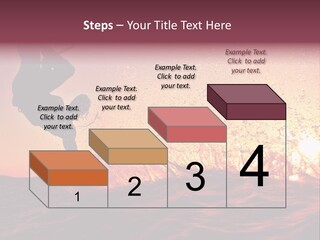 Freestyle Ocean Trick PowerPoint Template