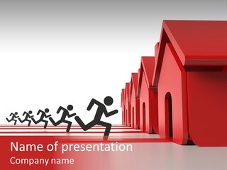 Demand Estate Money PowerPoint Template