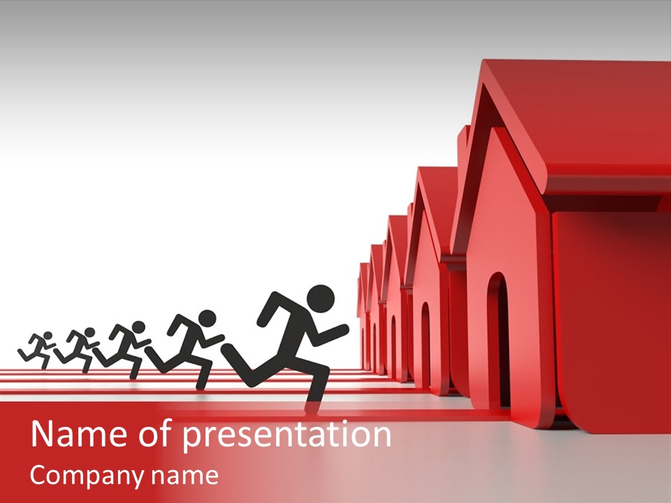 Demand Estate Money PowerPoint Template