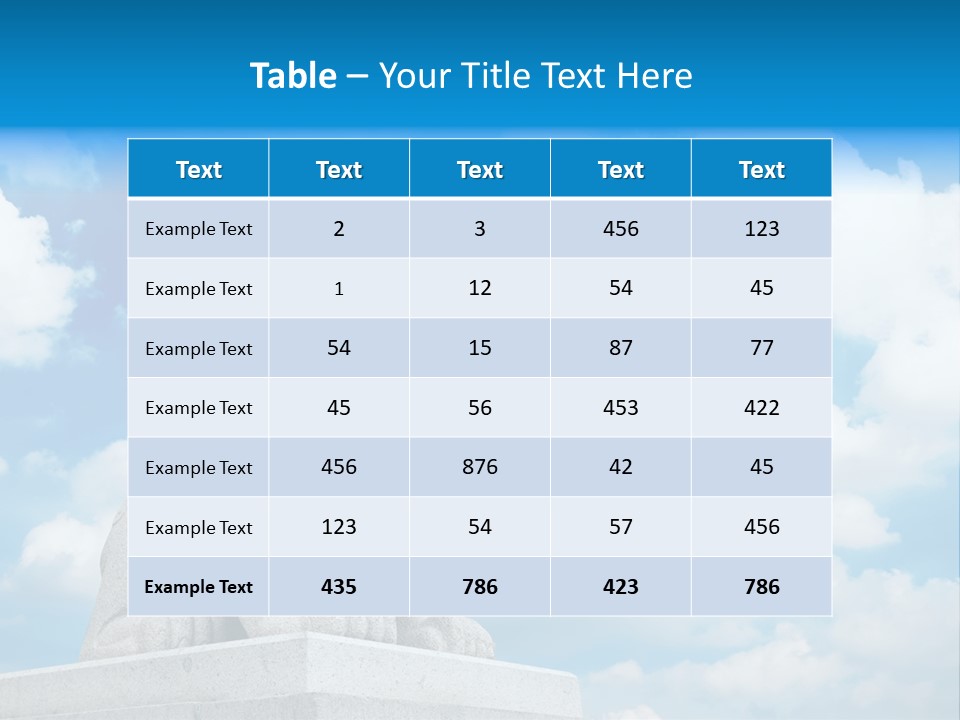 Doorstep Oriental Guardian PowerPoint Template
