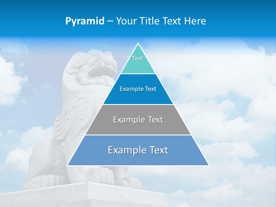 Doorstep Oriental Guardian PowerPoint Template