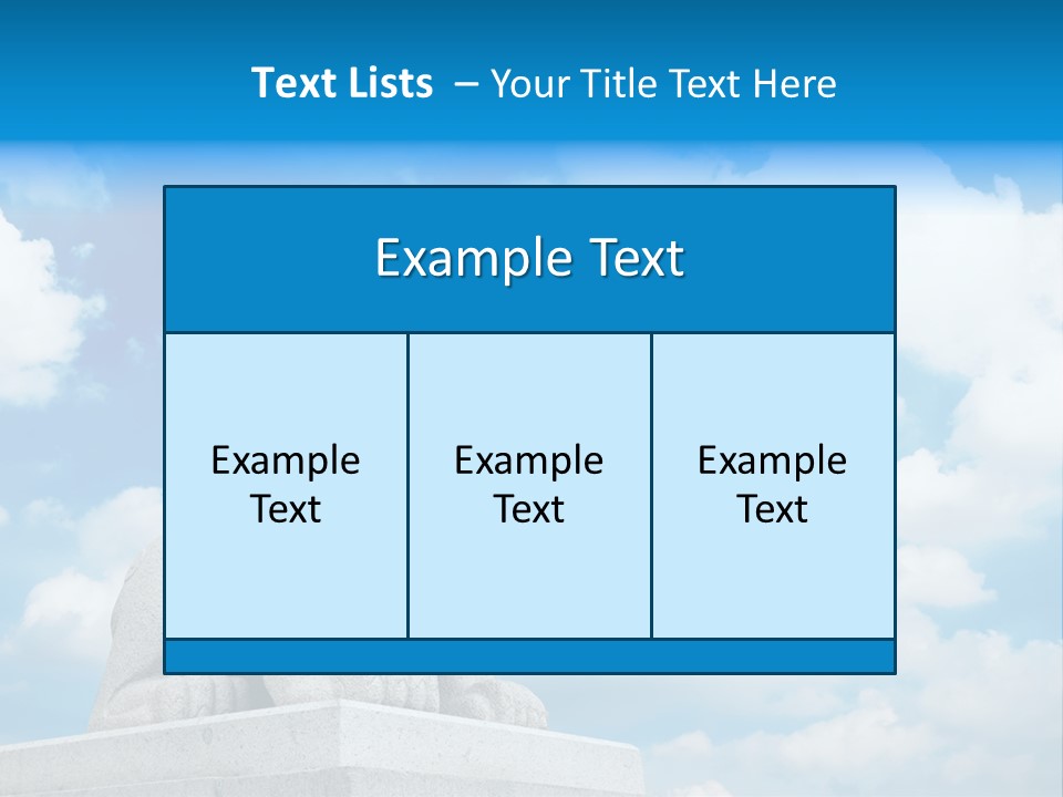 Doorstep Oriental Guardian PowerPoint Template