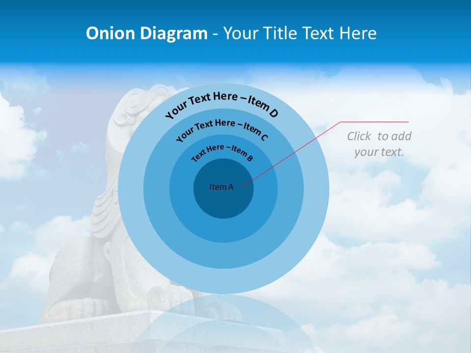 Doorstep Oriental Guardian PowerPoint Template