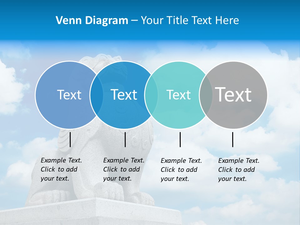 Doorstep Oriental Guardian PowerPoint Template