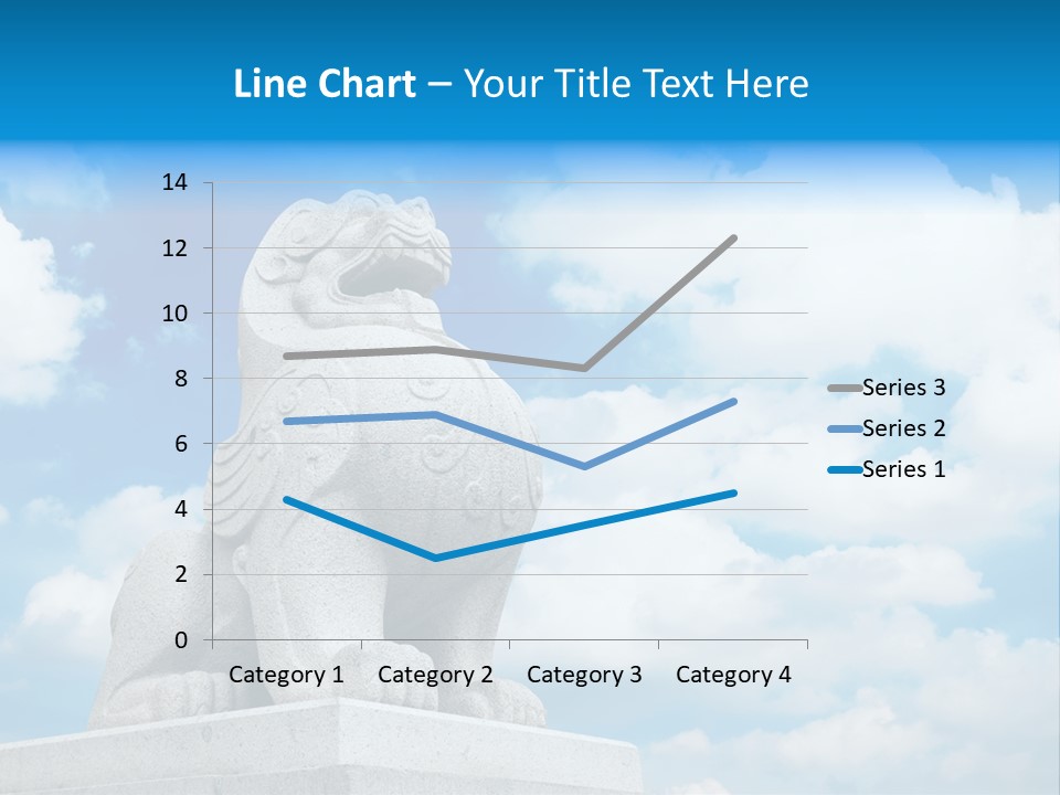 Doorstep Oriental Guardian PowerPoint Template
