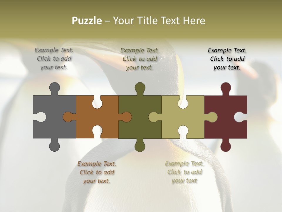 Stunning Cold Antarctic PowerPoint Template