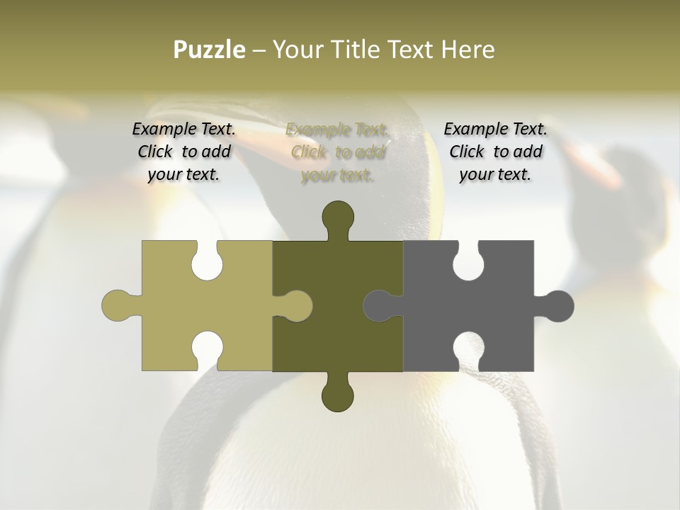 Stunning Cold Antarctic PowerPoint Template