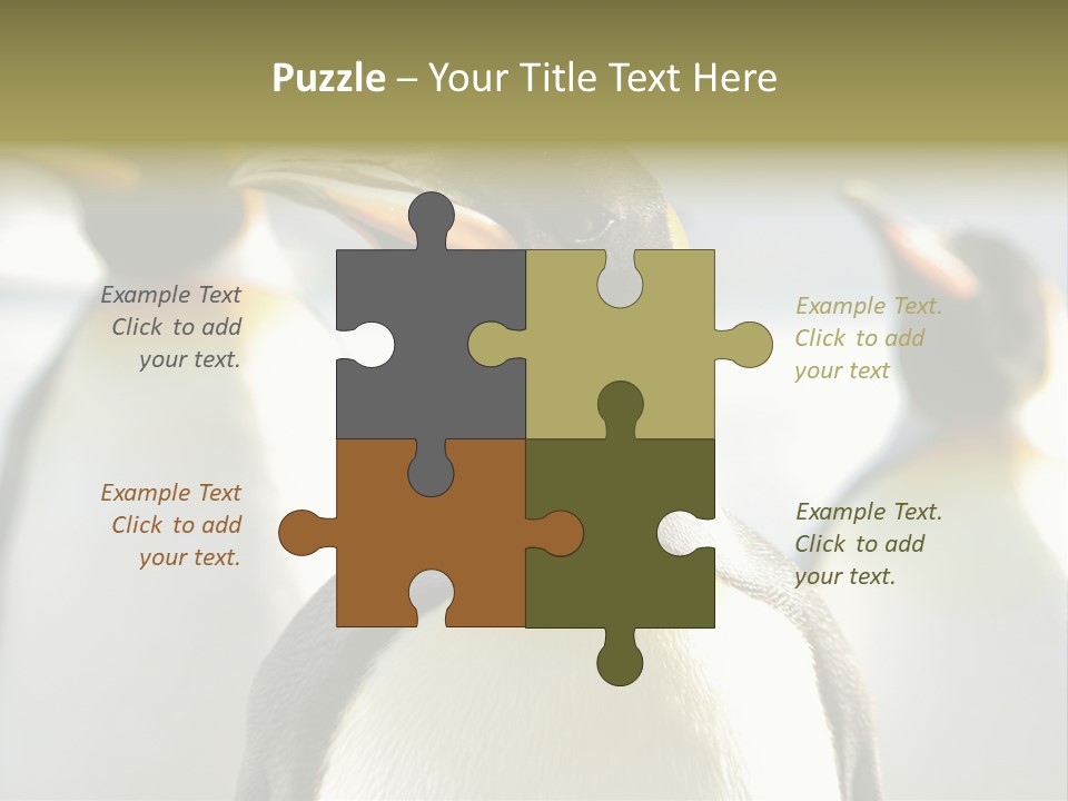 Stunning Cold Antarctic PowerPoint Template