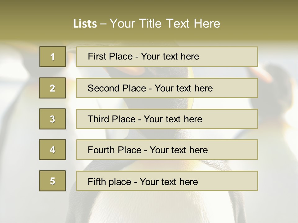 Stunning Cold Antarctic PowerPoint Template