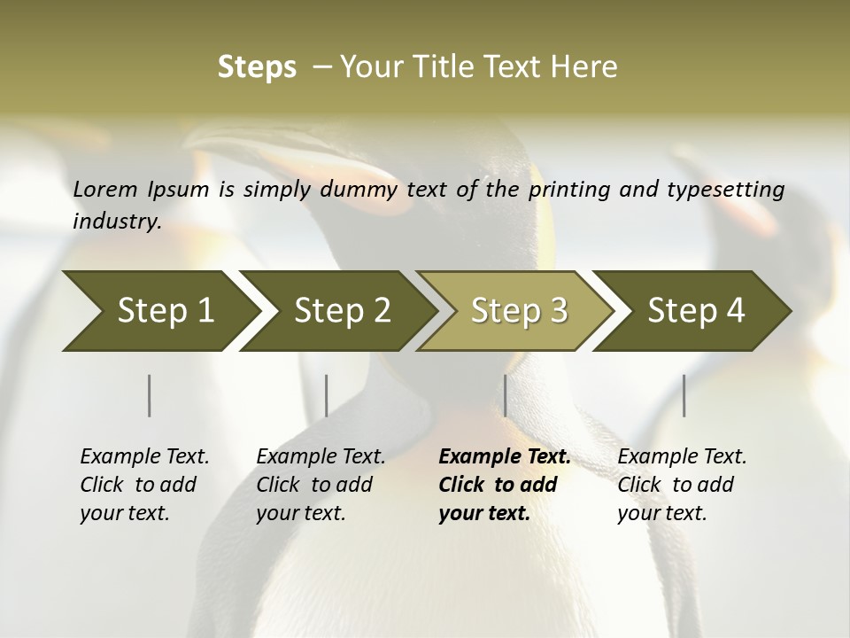 Stunning Cold Antarctic PowerPoint Template
