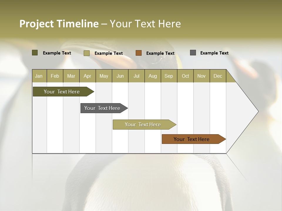 Stunning Cold Antarctic PowerPoint Template